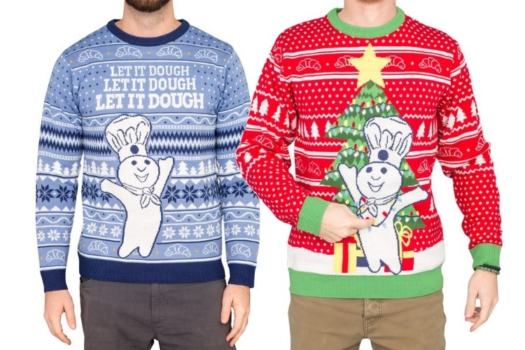 Be quick - they're disappearing fast! Pillsbury's Ugly Christmas Sweaters available for one day only (today). Pic: Pillsbury
