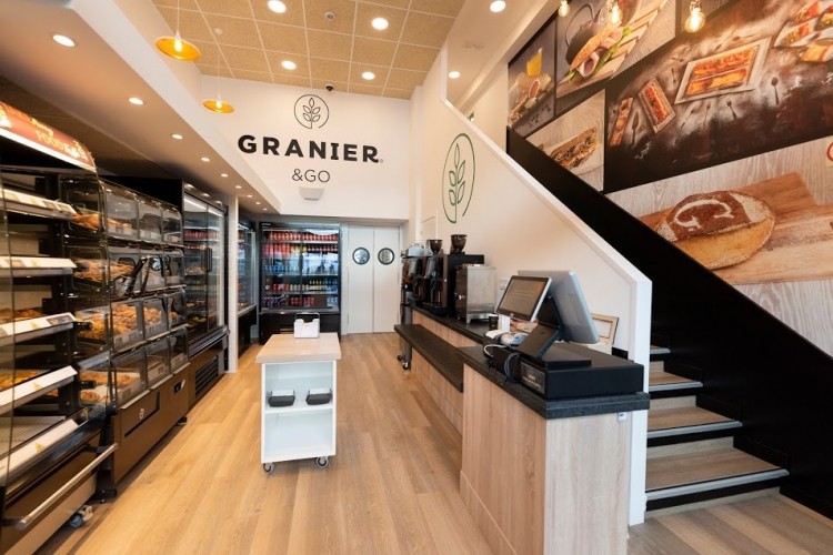 The Granier self-service concept store. Photo: Granier