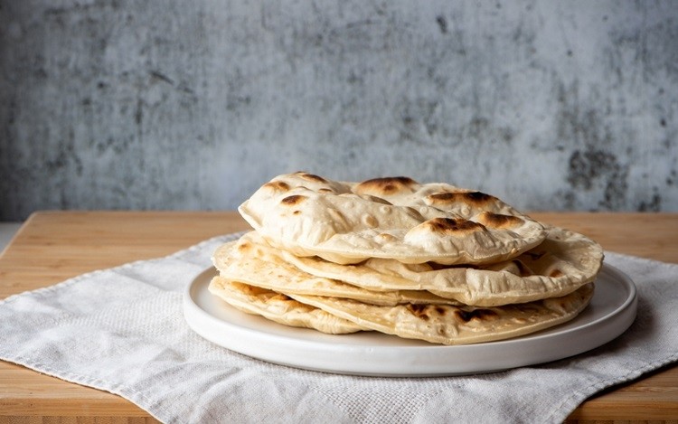 A round leavened Middle Eastern flatbread forms a staple of the local diet in Lebanon. Pic: GettyImages/Svetlana Monyakova
