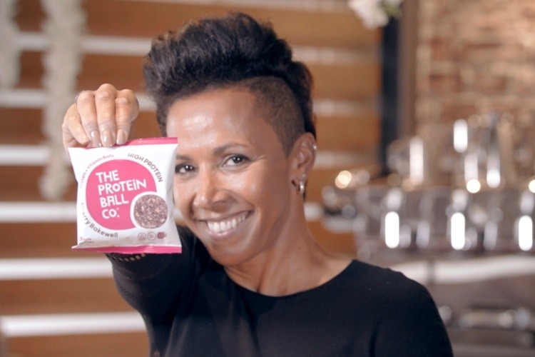 Dame Kelly Holmes has been enlisted as a brand ambassidor for The Protein Ball Co. Pic: The Protein Ball Co.