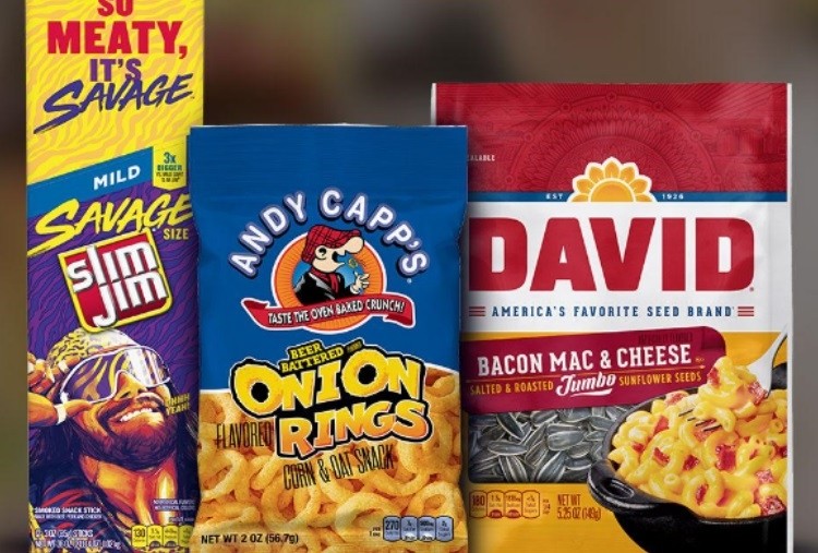 Some of Conagra's snacks on show at NACS. Pic: Conagra Brands