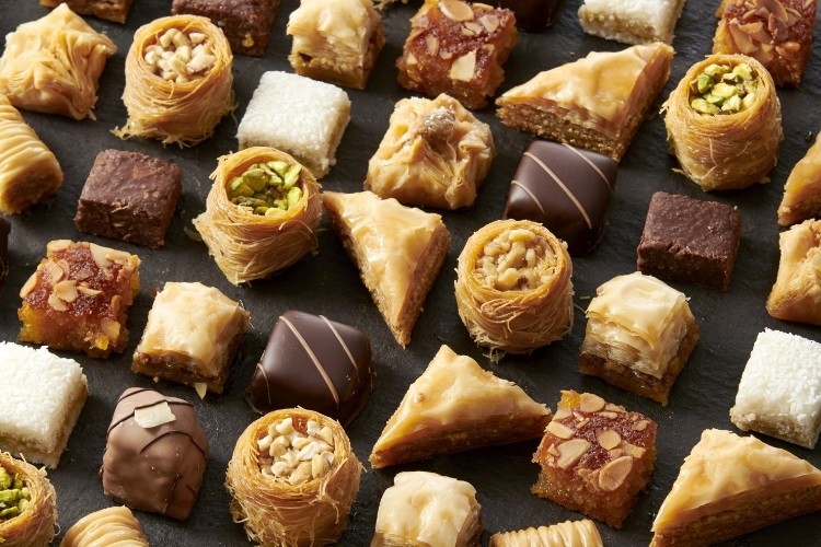 Dina Foods has given its range of handmade baklawa some surprising twists. Pic: Dina Foods