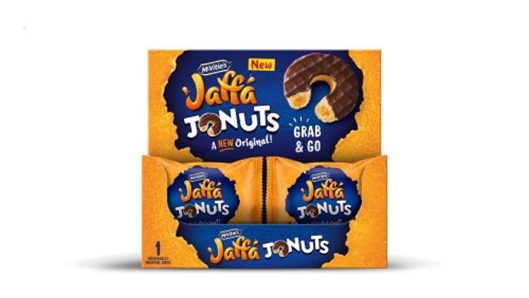 Jaffa Jonuts demonstrates just how far the McVitie's brand can go when it comes to innovation in biscuits. Pic: pladis