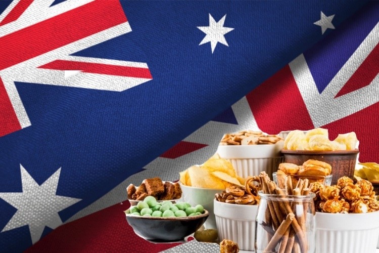 The UK's recently inked trade deal with Australia will boost export opportunities for the savoury snacks sector. Pic: Gettyimages/Oleksii Liskonih/Rimma_Bondarenko