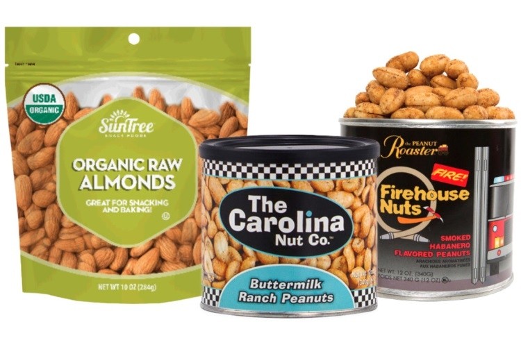 SunTree is expanding its nutty lineup with offerings from The Peanut Roaster/Carolina Nut Co. Pic: SunTree