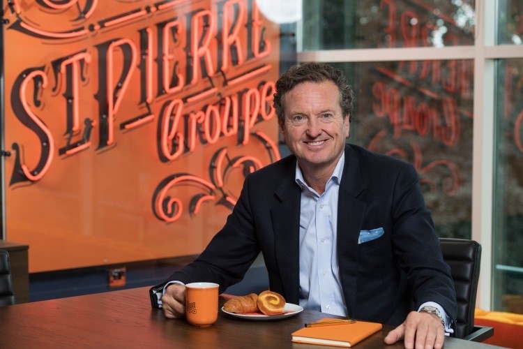 David Milner's ambitious plans as CEO is to double the value of St Pierre Groupe within the next five years. Pic: St Pierre Groupe