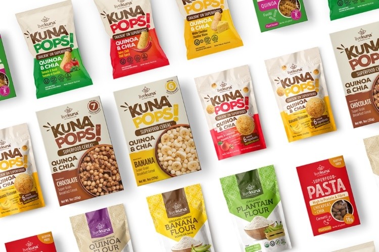 LiveKuna produces a range of snacks and staples made from sustainably-farmed superfood ingredients grown in Ecuador. Pic: LiveKuna