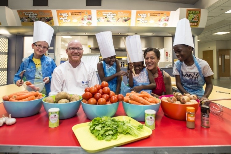 Meals and More Summer Lunch Club with Scotland's National Chef Gary Maclean. Pic: Brakes