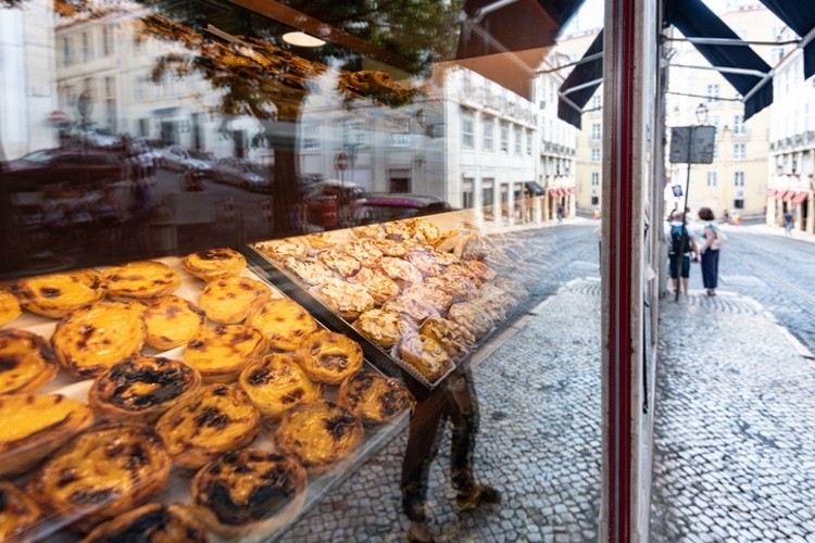 You can find pasteis de nata in every bakery window across Portugal. Pic: GettyImges/golero