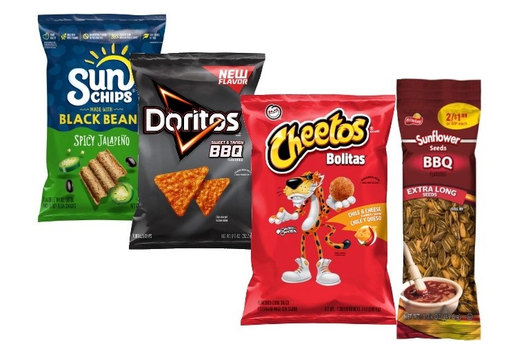Some of the latest innovations released by the snacking giant. Pic: PepsiCo