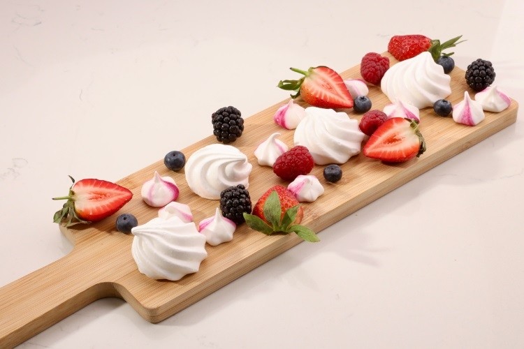 Ulrick & Short has debuted an egg replacer designed to maintain the integrity of an egg-based meringue. Pic: Ulrick & Short