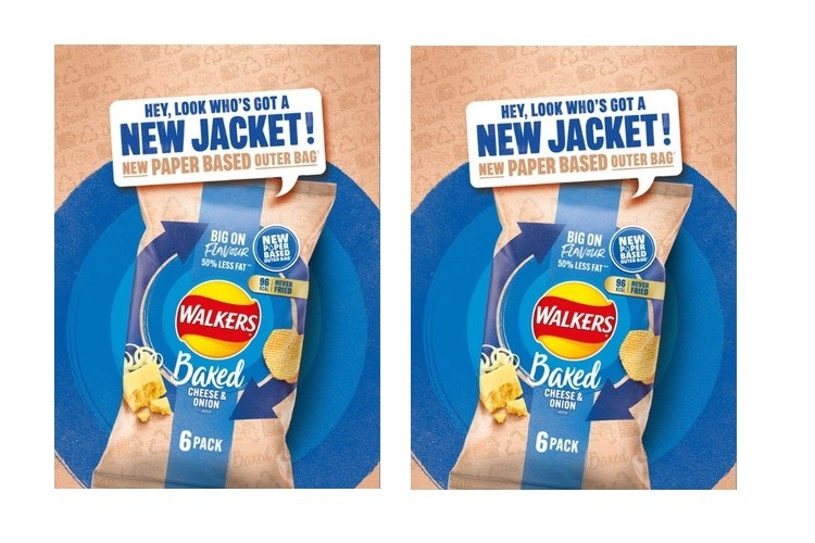 PepsiCo trails paper-based packaging for Walkers Baked