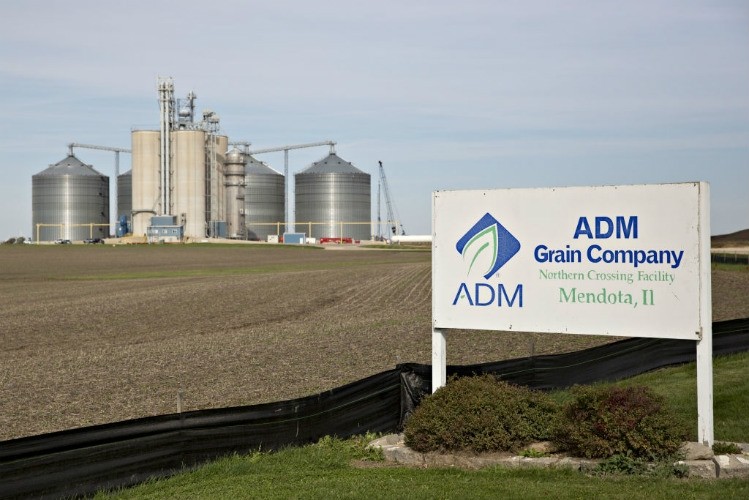 One of ADM's facilities in Mendota, Illinois. Pic: Getty Images/Bloomberg