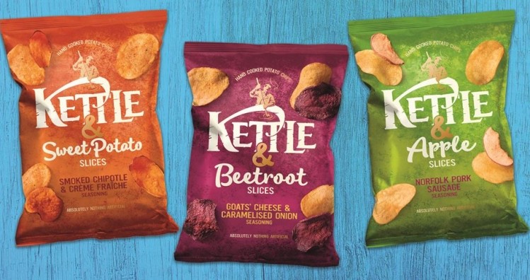 Kettle Chips' ‘Kettle & More’ range. Photo: Kettle Chips.