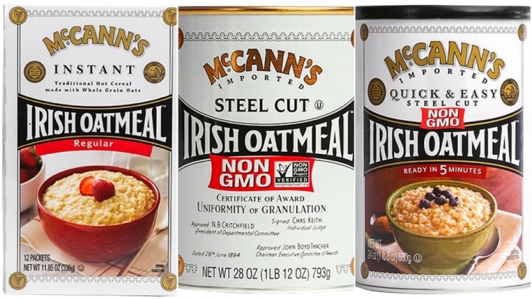 Pic: McCann's Irish Oatmeal 