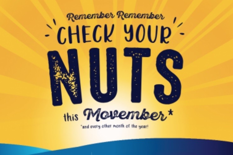 KP Nuts has partnered with Movember to raise awareness and to break down taboos associated with testicular cancer. Pic: KP Nuts