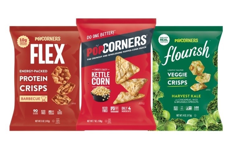 BFY Brands claims PopCorners is the fast growing brand in the healthier salty snack sector. Pic: BFY