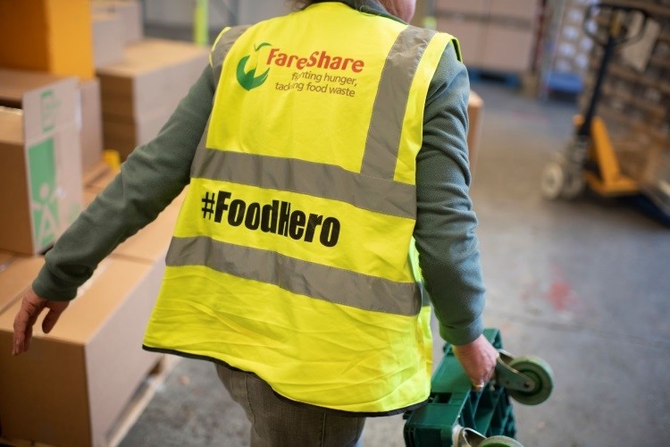 FareShare distributed nearly 130 million meals during 2021-22 - the equivalent of four meals every second. Pic: Sysco