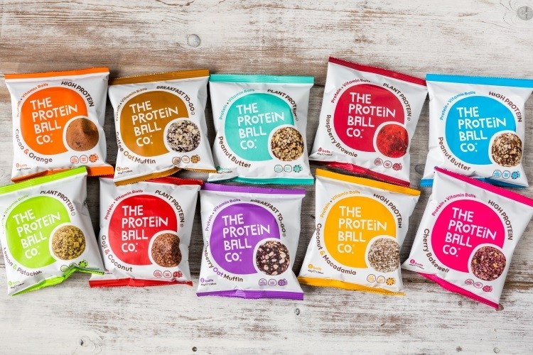 The Protein Ball Co. produces plant-based snacks that are high in protein and fibre. Pic: The Protein Ball Co.