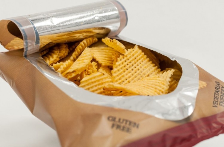 Parkside worked on an existing pack for Seabrook Crisps with its laser tech. Pic: Parkside