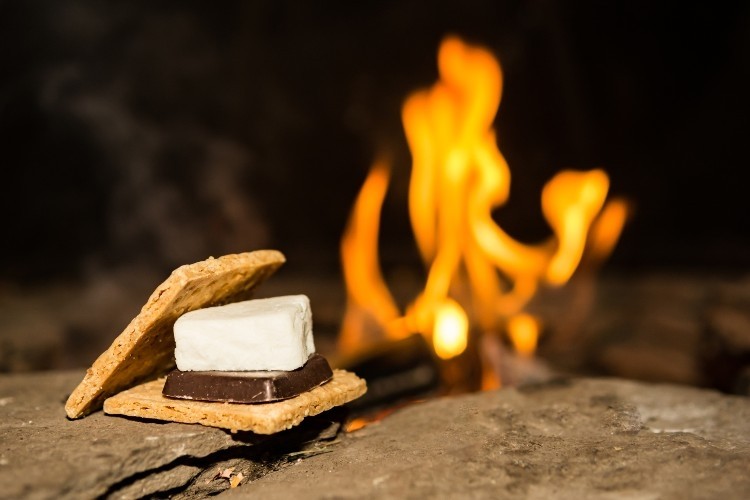 With travel on hold, backyard fire pits and s'mores treats have become popular. Pic: Gettyimages