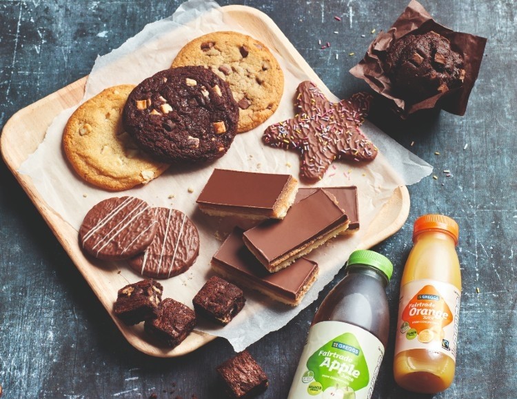 Fairtrade chocolate will now be part of the Greggs' snack combo. Pic: Fairtrade