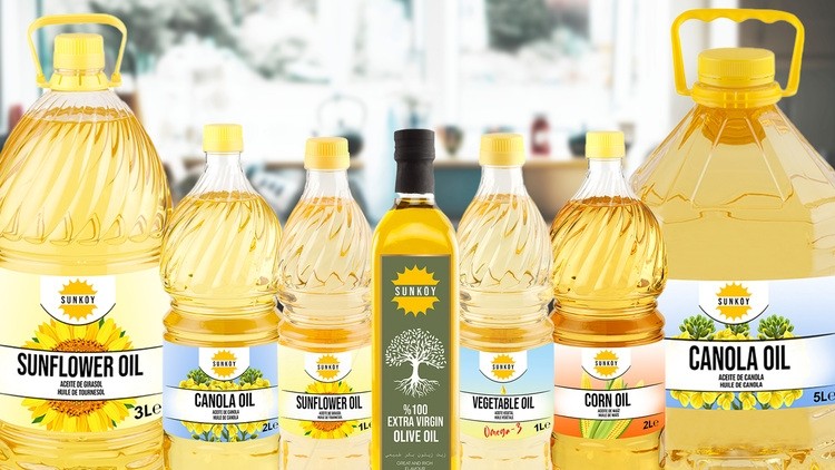 Spoils from various lands in Turkey were made into the SUNKOY oil range despite the ongoing Russia-Ukraine turmoil. ©SUNKOY 