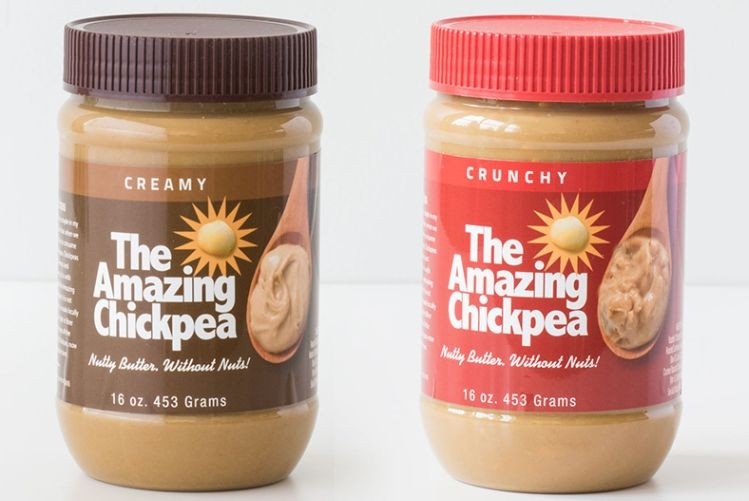 Nut butter... minus the nuts? The Amazing Chickpea offers a pulse-based alternative