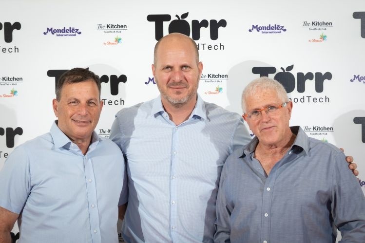L-R: Gil De Picciotto (COO); Roy Naaman (CEO); and Yoel Benesh (CTO).  Image credit: Torr FoodTech 