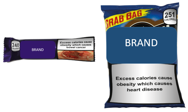 Health label warning examples. Image provided.