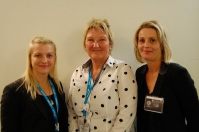 L-R: Evelina Lindgren, Maud Rahm, and Annelill Annvik at Empack 2014 last week