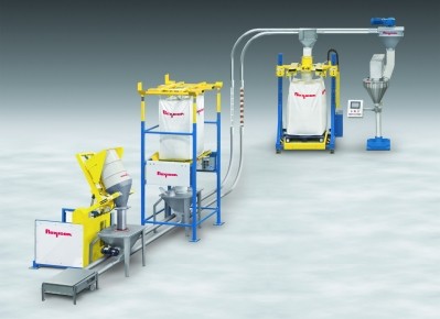 Dry milk producer installs Flexicon bulk bag discharger