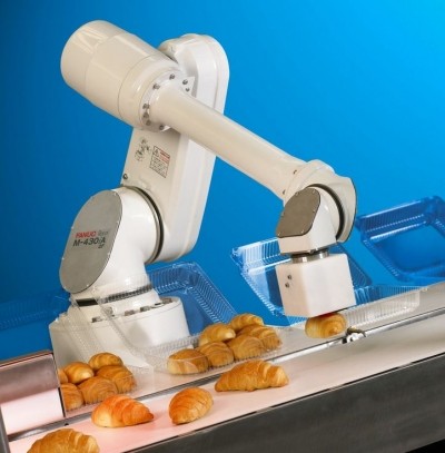 Robotic uptake is lower in the bakery sector 