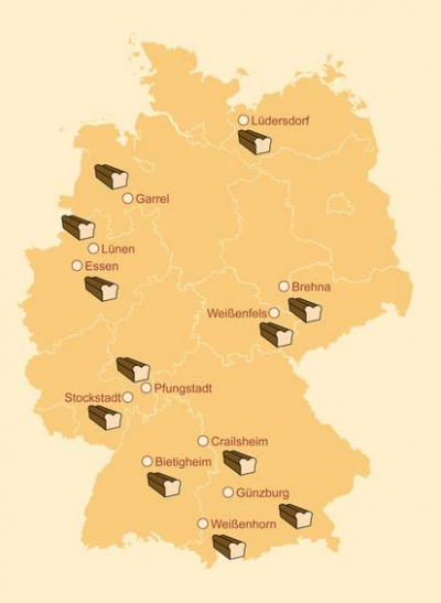 Lieken has 12 bakeries located in Germany