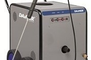 Daimer Industries' Vapor-Flo 8410 pressure washer cleans processing equipment at high temperatures.