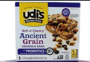 Udi's Gluten-free snacks