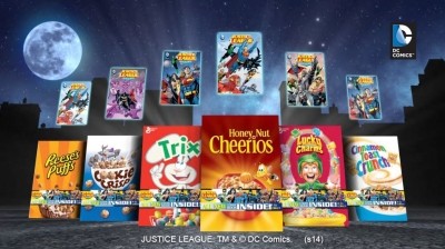 'The love for comic books, very much like cereal, is not going away, and does influence decisions in the cereal aisle,' says General Mills marketing communications manager