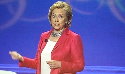 Hillary Clinton spoke about the important role the food industry plays in the world during FMI Connect 2014.