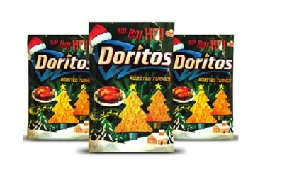Christmas food packaging includes offbeat edibles