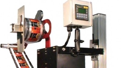 Labelling system geared toward food processing, packaging
