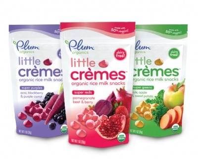 Plum Organics has received several consumer complaints and injury reports on its Little Crèmes rice milk snacks