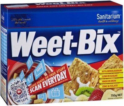 Weet-Bix named on of Australia's most trusted brands in a Reader's Digest annual survey 