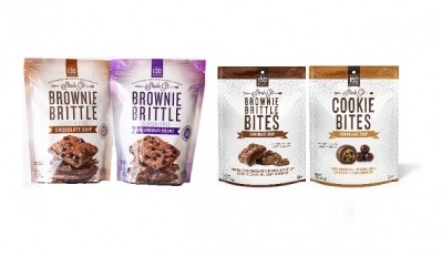 Brownie Brittle's newest products play into the snacking chocolate trend and the company has new flavors plannned for 2018. Pic: Brownie Brittle 