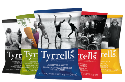 Image of Welsh nationalist poet accidentally selected for Tyrrells English Crisps competition 