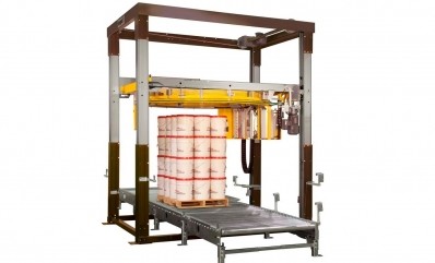 The Octopus "C" stretch wrapper from ITW Muller handles up to 40 loads per hour.