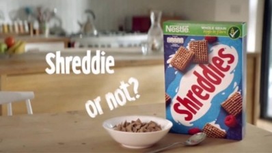 Nestlé has launched a marketing campaign for Shreddies breakfast cereal. Pic: Nestlé
