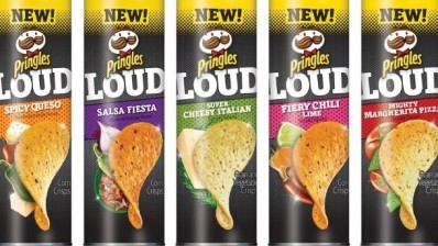 Pringles has created the LOUD Collection with five new flavor variants. Pic: Kellogg Company