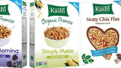 The sales numbers are down, but Kellogg's hopes seem high on the back of Kashi and other "adult cereals". 