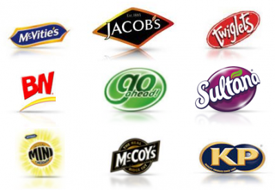 A selection of United Biscuits brands