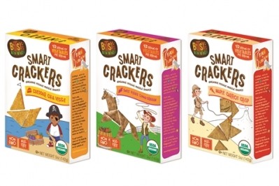 Bitsy's Brainfood's new Smart Crackers were launched in March as part of Target's Made-to-Matter collection